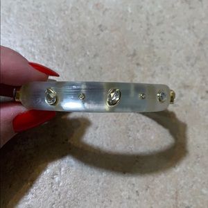 Alexis Bittar bracelet with Swarovski crystals